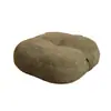 Almofada Futon de Tecido para Meditação no Chão, Simples Estilo Creme Tatame para Janela de Canto, Sala de Estar, Quarto, Banquinho Baixo Espessado