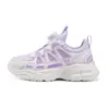 Zapatos Deportivos para Niñas 2026 Verano Nuevos Zapatos de Malla con Perilla para Niños Zapatos de Malla Transpirables Blancos para Niñas Niños Medianos y Grandes