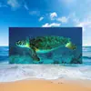 A nova toalha de praia quadrada da Amazon, feita de microfibra ultrafina, é perfeita para férias de verão na praia, espessa e absorvente, disponível para pedidos personalizados e atacado.