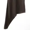 Venta al por mayor de Ropa para Mujer Transfronteriza, Nuevo Estilo de Verano Estilo Europeo y Americano Versátil Patchwork Sin Mangas Asimétrico Halter Vestido