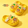 Zuecos de verano para niñas Coolomi con luces, sandalias suaves antideslizantes de suela blanda con luces para niñas