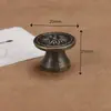 Directo de fábrica manija de un solo agujero vintage manija de cobre antiguo manija de puerta de gabinete manija de cajón manija de caja de regalo