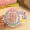 Pegatinas para Uñas Infantiles Niña Autoadhesivas Dibujos Animados Lindas Princesa Pegatinas para Dedos No Tóxicas e Inodoras Pegatinas para Uñas