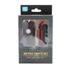Kit de Luzes para Bicicleta 2255 Luz Dianteira Iluminação para Pedalar à Noite Carregamento USB Impermeável Luz para Ciclismo ao Ar Livre Equipamento para Bicicleta