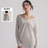 Novos Tops de Yoga Frontais e Traseiros com Pregas Laterais, Blusas Esportivas Emagrecedoras, Tops de Pilates Leves e Respiráveis