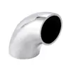 Cotovelo Industrial Estampado Personalizado de Aço Inoxidável 304 Corrimão de Escada 6 Pontos Soldado de 90 Graus Conector Rápido de 4 Pontos Grau Sanitário