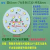 Fonte de luz patch led 3w5w 44mm lâmpada de restaurante acessório de lâmpada de cristal 40mm pavio dimerização de duas cores contas de lâmpada para sala de estar
