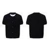 Camiseta de hombre de punto perezoso de manga corta, dos piezas falsas, moderna, 26, nueva moda, versátil, casual, holgada, estilo coreano