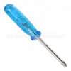 Mini Destornillador Phillips Cabeza Plana Mango de Plástico Destornillador Pequeño Juguete Accesorios Digitales Regalo Punta de Destornillador Simple