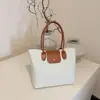 Tendencia transfronteriza bolsa de mano fresca para mujer 2026 otoño nuevo color sólido simple bolso de hombro único bolso de axila para ir al trabajo