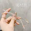 Gafas Sin Montura Xiaohongshu para Mujeres con Miopía, Disponibles con Graduación, Marco Sin Bordes Cortados en Diamante, Populares en Redes Sociales, Gafas de Miopía con Aspecto Natural