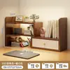 Prateleira de Armazenamento para Mesa Simples Estante 26 Essencial para Estação de Trabalho de Escritório Dormitório Organizador Retrátil Prateleira de Armazenamento Multicamadas