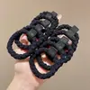 Gomas para el pelo de niños, nuevo estilo 2026, con diseño de lazo, bandas elásticas para el pelo para niñas, suaves con el pelo, alta elasticidad, círculos para coleta, accesorios para el pelo