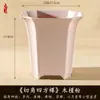 Macetas con Forma de Acantilado para Suculentas, Macetas Doradas con Forma de Bala para Clivia, Macetas de Resina de Tubo Alto para Bonsái, Macetas de Imitación de Arena Púrpura al por Mayor
