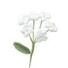 Regalo de Cumpleaños Creativo para el Día de la Madre: Ramo de Hilo Tejido a Mano, Flor Artificial Inmortal, Nomeolvides de Tallo Único