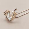 Nova liga antiga jóias hairpin material phoenix hairpin hanfu cocar pin pin direto da fábrica 0057