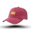 Gorra de Béisbol Bordada Vintage Lavada Unisex Sombrero para el Sol Moda Parte Superior Suave Visera Curva Gorra de Béisbol Logo Personalizado