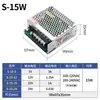 Fuente de Alimentación Conmutada S-15-12 12V1.25A Fuente de Alimentación Conmutada de Pequeño Volumen Fuente de Alimentación de Salida de Grupo Único 15W