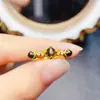 Venta al por mayor de fábrica Popular Anillo de Zafiro Starlight Natural Plata S925 Incrustado Piedra Principal 4*4 Fábrica de Joyería Venta Directa