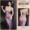 Sexy Tirantes Patrón de Encaje Sexy Ropa Interior Malla Transparente Encaje Traje de Reina de Club Nocturno Pijama Gratis F133