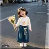 Nova coleção de primavera e outono: Novas calças jeans largas casuais, estilo floresta, estilo coreano retrô, versáteis, macias, para meninas