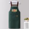 Delantal Personalizado para Cocinar y Hogar de Cocina Impermeable y a Prueba de Aceite Dibujos Animados Estilo K Delantal Especial para Pintar y Ropa de Trabajo para Catering