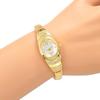 Relógio pulseira redondo pequeno com diamantes da moda estilo coreano feminino, relógio pulseira feminino requintado e elegante, relógio de celebridade online em lote
