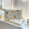 Nueva Funda de Almohada Infantil de Algodón Cuatro Estaciones Funda de Almohada de Algodón de Dibujos Animados Funda de Almohada Impresa de Lado Ancho Funda de Almohada Infantil Pequeña