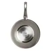 Frigideira Wok Indução Granito Chef 28cm Taupe Alumínio com Revestimento Antiaderente - Lyor