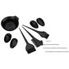 Kit de Coloração de Cabelo Mais Vendido, Pincel para Mechas, Protetores de Orelha, Tigela para Coloração, Pente para Coloração, Pincel, Conjunto de Ferramentas para Cabeleireiro e Coloração de Cabelo