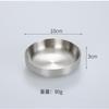Juego de Vajilla de Acero Inoxidable Estilo Coreano para Barbacoa de Tienda Mesa Palillos Dorados Cuchara Vaso para Agua Palillos Plato para Sabor Plato para Huesos