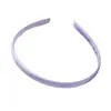 Faixa de cabelo infantil para bebê 1cm cor de doce tecido com fecho de dente cabeça DIY manual acessórios básicos para cabelo material de acessórios