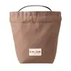 Nueva Bolsa de Almuerzo Impermeable con Aislamiento Portátil de Gran Capacidad Espesa Bolsa de Almuerzo para Oficinistas y Estudiantes
