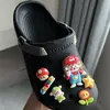 Accesorios DIY para Zapatos Crocs: 1 Encanto de Zapato de Niña de Mario, Hebilla Decorativa Desmontable para Pantuflas de Niños y Estudiantes