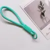 Suministros del Fabricante Lanyard para Teléfono Móvil, Cuerda Trenzada, Cuerda Corta de Color Combinado Antiperdida, Llavero Versátil Hecho a Mano, Cuerda para Altavoz de Tetera