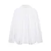 Top de camisa popeline estilo pop europeu e americano novo de verão transfronteiriço 2026 com decoração de fivela de nó 7019310 cor
