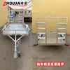 Remolque para Cuatrimoto Atv Utv Remolque para Motocicleta Todoterreno Exportación Remolque de Plataforma Galvanizado por Inmersión Fábrica de Personalización Profesional