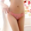 Sexy Lace Transparente Tentação Sem Costura Estilo Japonês Arco Cintura Baixa Calcinha Mulheres T- em forma de cuecas Mulheres 219
