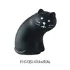 Adornos Pequeños para Coche Estilo Japonés Gato de Té Zakka Tienda Ins Linda Decoración de Escritorio Mini Artesanías de Resina