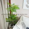 Árvore artificial estilo chinês árvore mimosa com frutas samambaias árvore vento silencioso árvore falsa tela restaurante árvore de exibição decorações