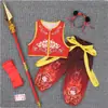 Ropa Hanfu para niños Ropa de Nazha Traje chino Moda Nacional Ropa de Primavera para niñas Cosplay de Nazha Ropa China Niños