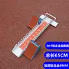 Blocos de partida equipamento especial de competição exame de admissão ao ensino médio treinamento de atletismo pista e campo multi-funcional liga de alumínio ajustável blocos de partida curtos