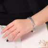 Pulsera Hecha a Mano de Plata Pura 999 con Diseño de Pez y Loto, Incrustada con Oro, Estilo Vintage, Nuevo Estilo Chino, Pulsera Personalizada