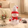 Decoração de boneco de neve de desenho animado de Natal boneca grande decoração de Natal layout de cena de vitrine de shopping