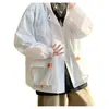 Vobe Sudadera con Capucha y Bolsillo Grande Estilo Herramienta Protector Solar para Hombre Moda Ins Marca Ligera Transpirable Guapa Sudadera Protectora Solar