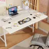 Placa de extensão de mesa para sala de jogos, mesa de computador com prateleira de armazenamento estendida e alargada, suporte para teclado e mouse, suporte para laptop