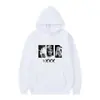 Sudadera con capucha y estampado de tienda Xxx Otoño/Invierno 2025 Moda Casual de Moda Streetwear Ropa Unisex