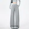 Calça Banana Feminina com Strass Estrelado 2026 Outono Novo Cintura Alta Emagrecimento Solta Perna Reta Casual Perna Larga