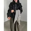 Chaqueta de Piel Sintética Vintage Luxi con Cuello de Solapa y Botones para Mujer, Nueva para Otoño 2026, Versátil, Ceñida a la Cintura, Chaqueta de Motociclista Casual 99047