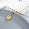 Collar con Colgante de Corazón de Acero de Titanio para Mujer, Estilo de Lujo Ligero Europeo y Americano, Diseño Único de Nicho, Joyería que No se Desvanece